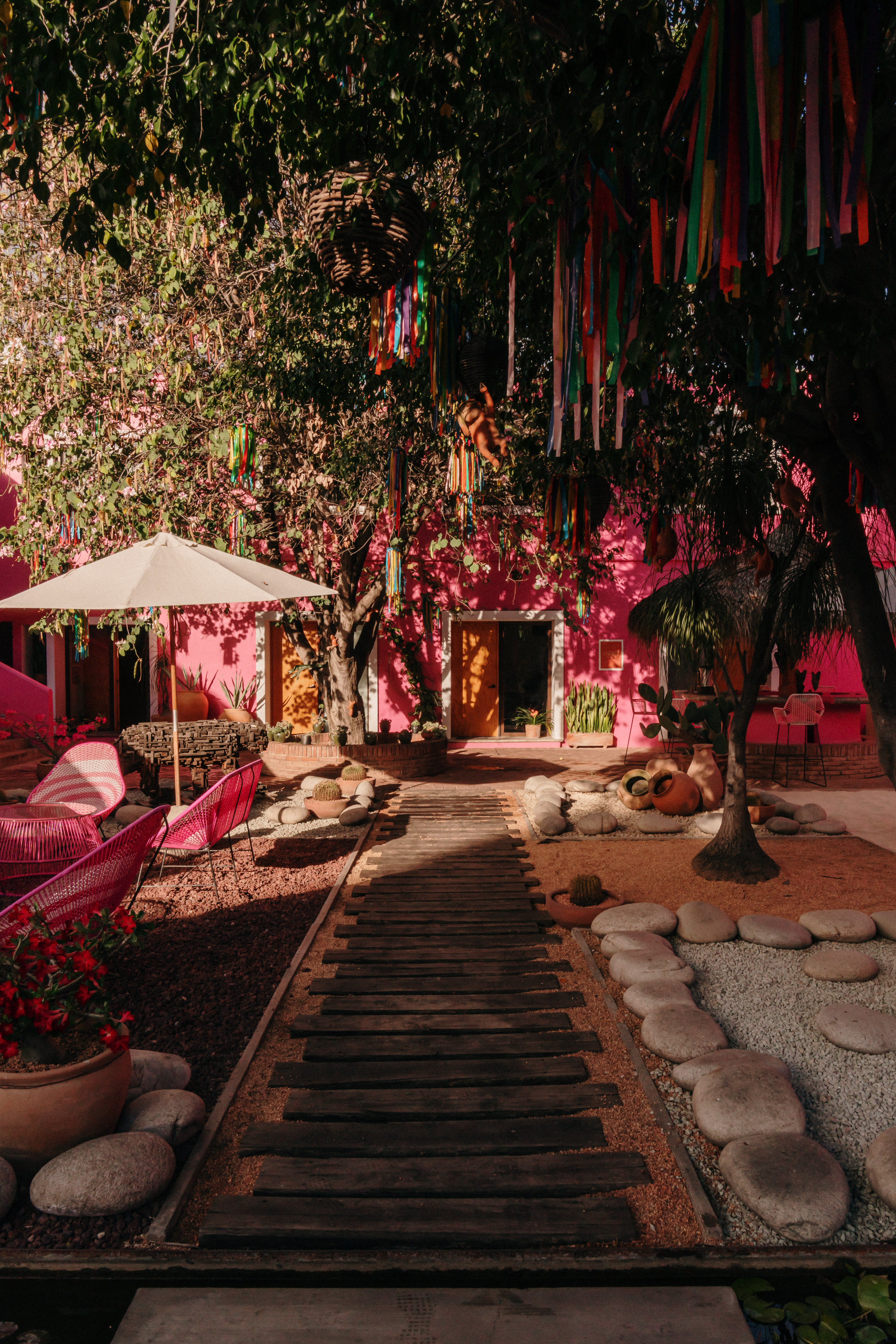 Rosa Mate Banner